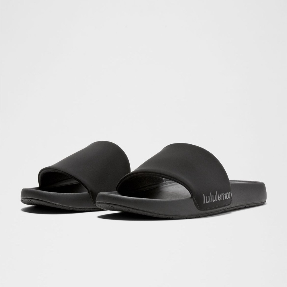 lululemon athletica Men's Restfeel Slide Sandals black